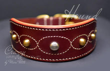 Charger l'image dans la galerie, Handmade Hound dog collar