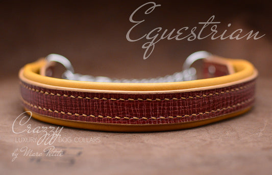 Elegant, extra strong & durable martingale collar