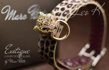 Load image into Gallery viewer, Exotic Leopard Dog Collar