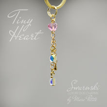 Charger l'image dans la galerie, Swarovski Dog Collar Charm with heart