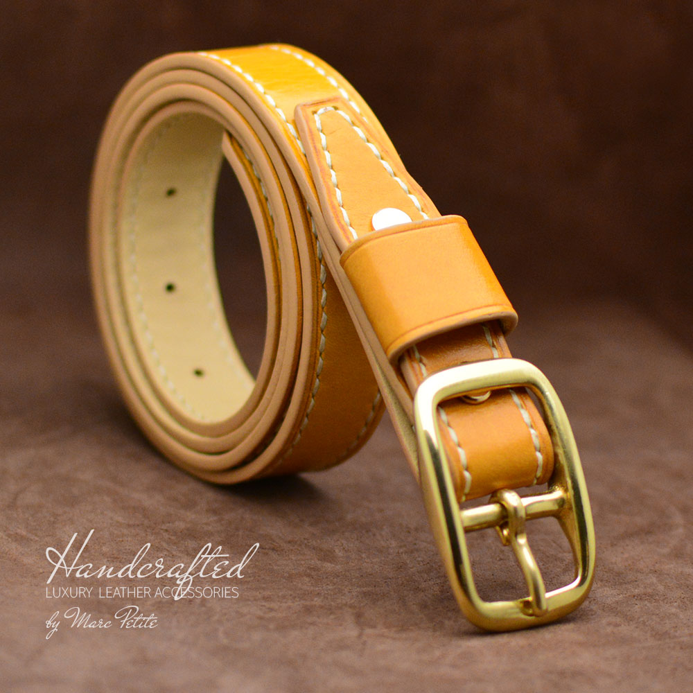 mustard yellow belt
