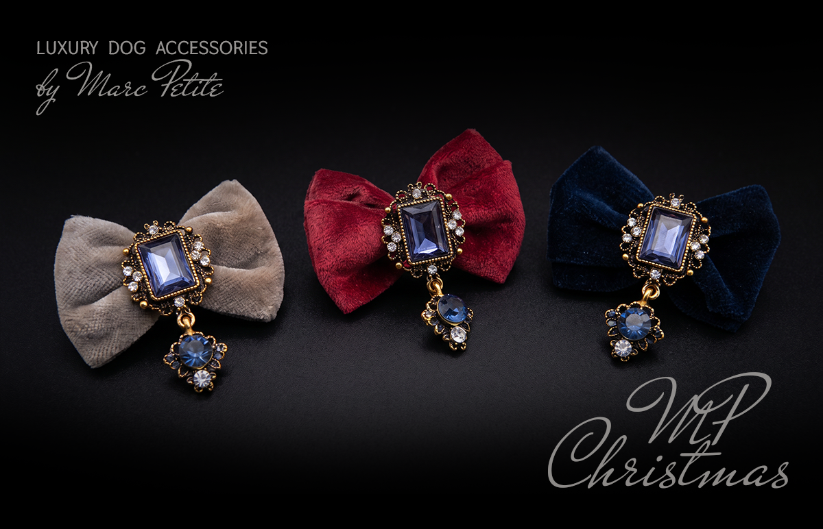 Cristmas Hair Bows for Dogs