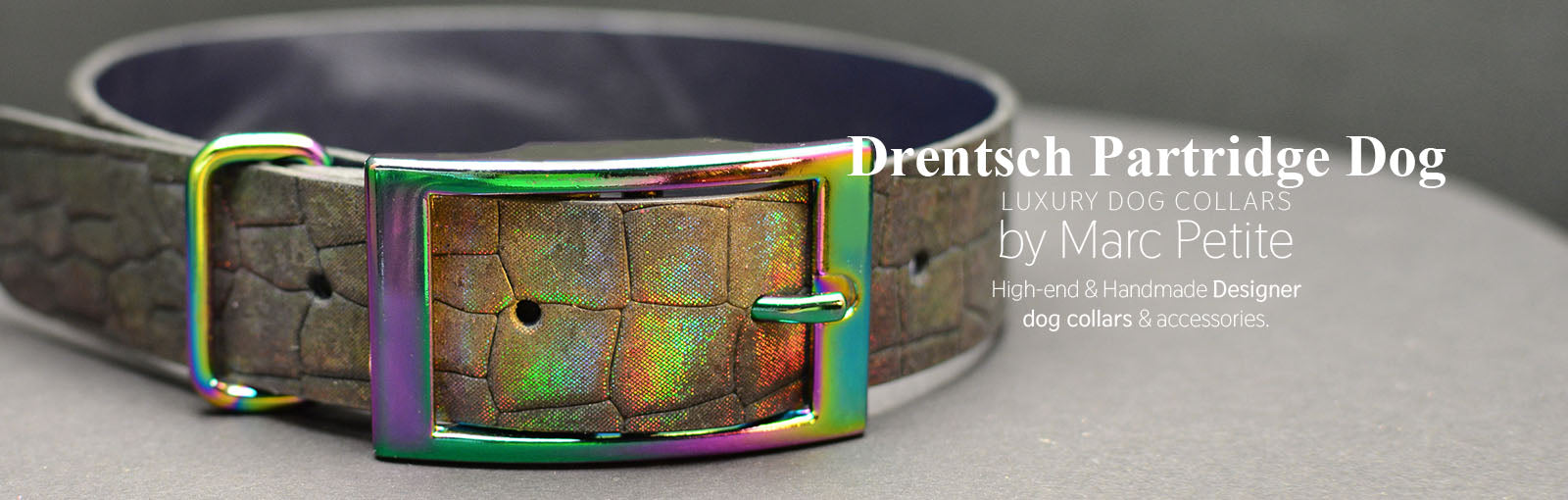 Drentsch Partridge Dog Collars - Marc Petite