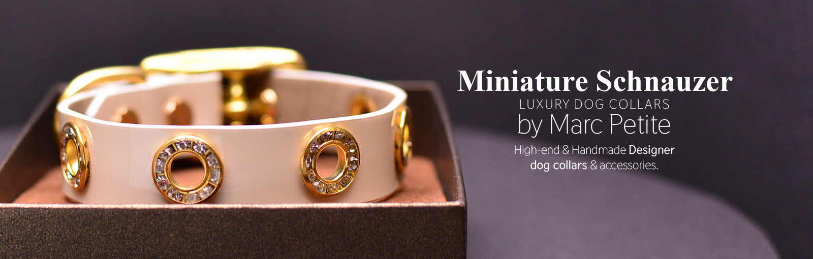 Miniature Schnauzer Collars - Marc Petite