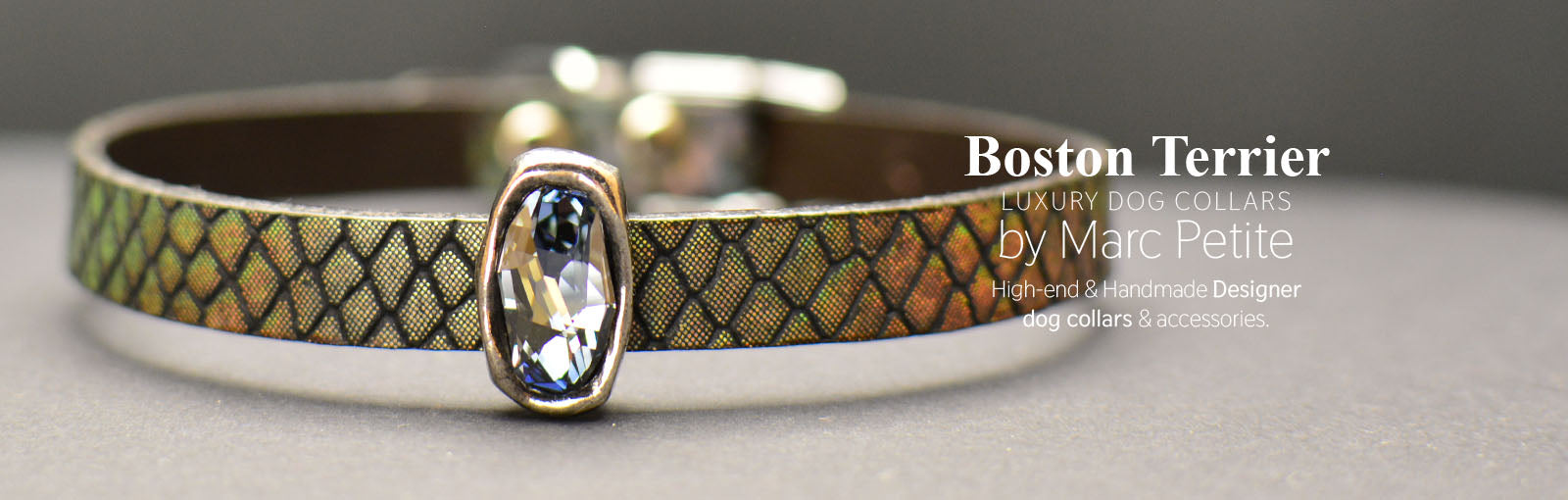 Boston Terrier Collars - Marc Petite