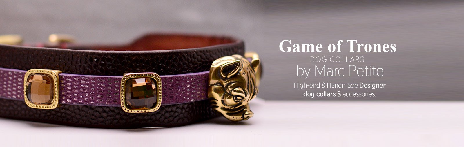 Game of Thrones Dog Collars