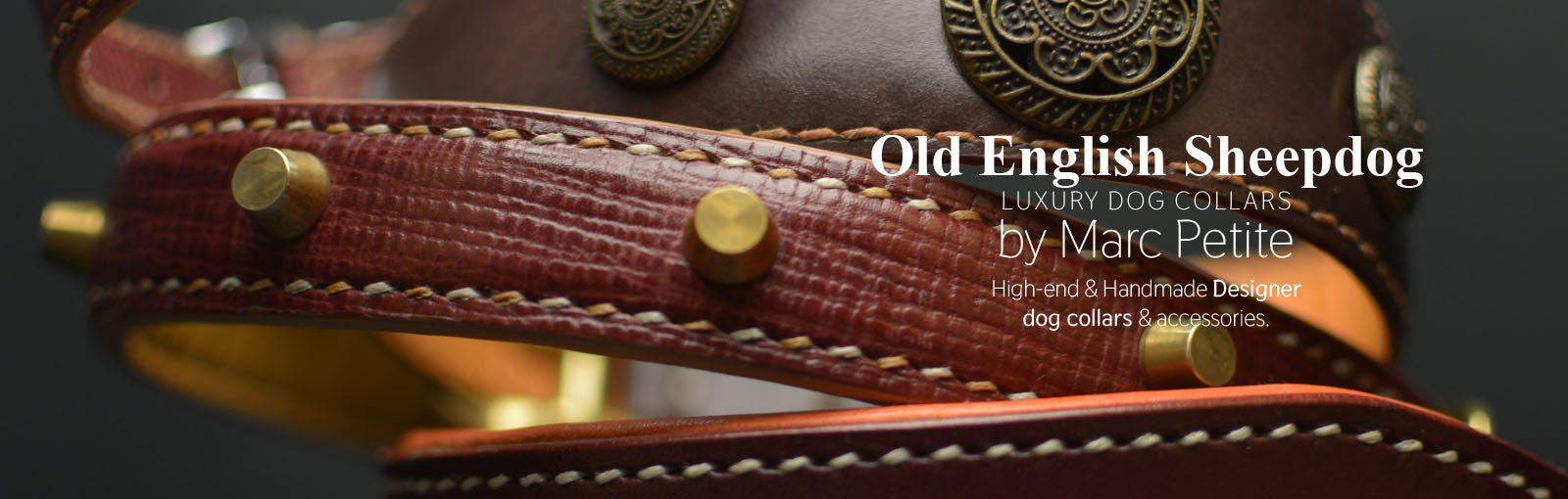 Old English Sheepdog Collars - Marc Petite