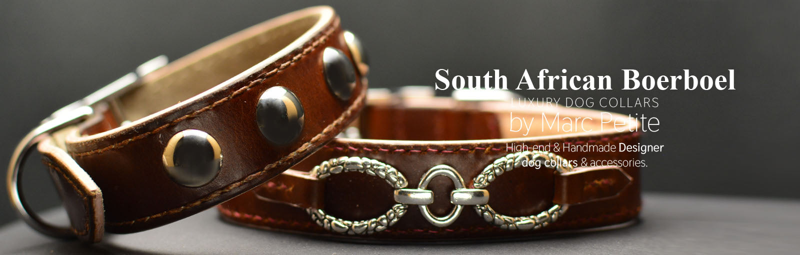 South African Boerboel Collars - Marc Petite