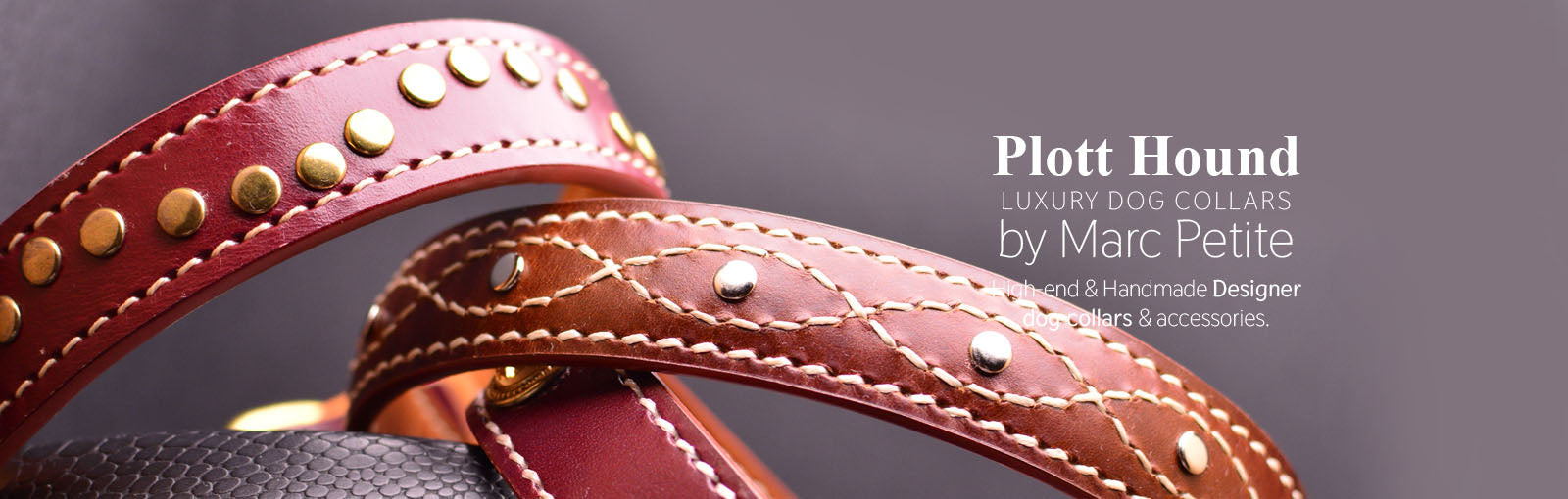 Plott Hound Collars - Marc Petite