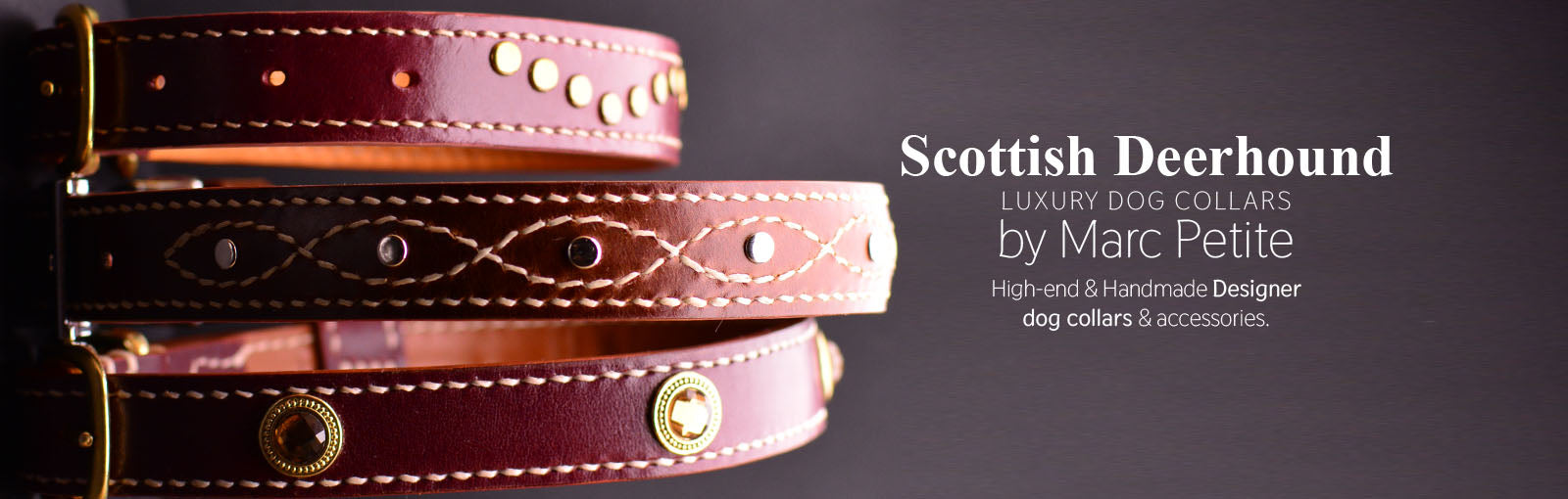 Scottish Deerhound Collars - Marc Petite