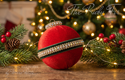 Christmas Ball The Ruby Fir