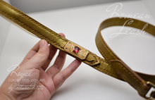 Load image into Gallery viewer, Gold Dog Leash
