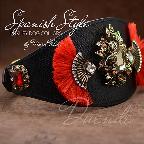 Haute couture dog collars