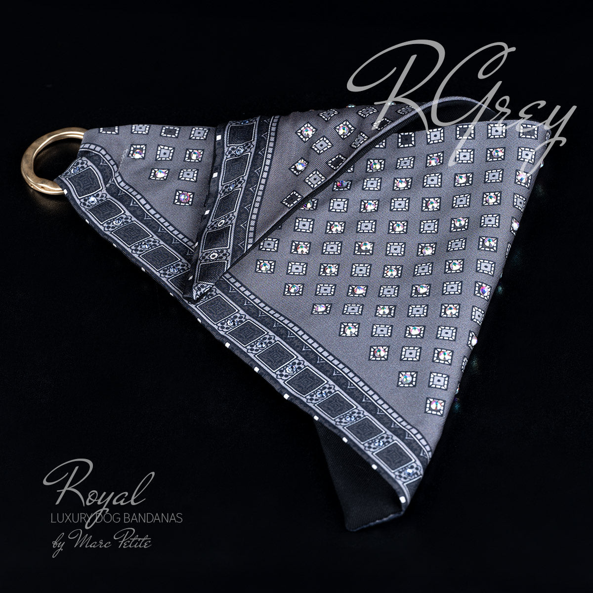 Swarovski dog bandana