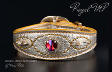 Load image into Gallery viewer, Royal - Swarovski Dog Collar - Rubrum