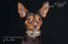 Load image into Gallery viewer, Royal - Swarovski Dog Collar - Toy - XXS