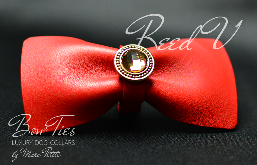 Leather Bow Tie