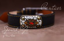 Load image into Gallery viewer, Luxury Dog Collar in genuine leather