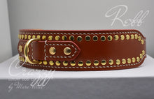 Load image into Gallery viewer, extra large leather dog collar