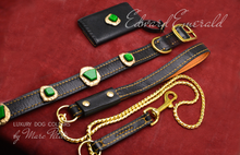 Charger l&#39;image dans la galerie, Exclusive Dog Collar, leash and bag holder