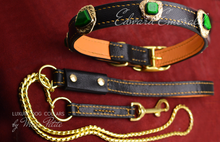 Charger l&#39;image dans la galerie, Royal Dog Collar and Leash