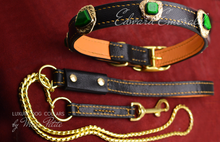 Load image into Gallery viewer, Royal Dog Collar and Leash