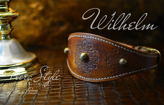 Leather Sighthound Collars