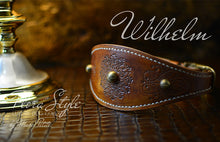 Charger l&#39;image dans la galerie, Leather Sighthound Collars