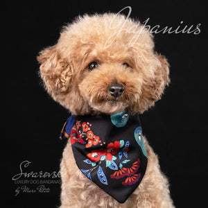 Fancy shop dog bandanas