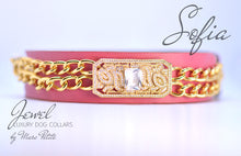 Charger l&#39;image dans la galerie, Royal  Dog Collar - Rose 24K Gold - Marc Petite