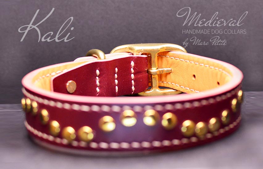 Handcrafted dog collar