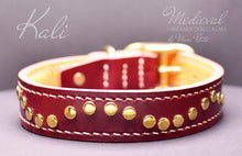 Charger l&#39;image dans la galerie, Vegetable tanned leather collar