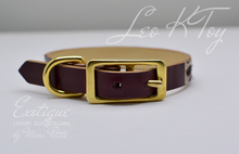 Load image into Gallery viewer, Genuine leather dog collar