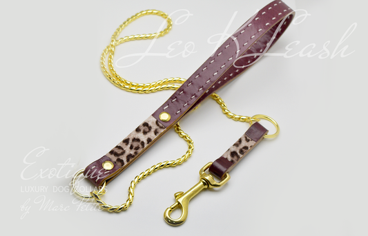 Leopard Dog Leash