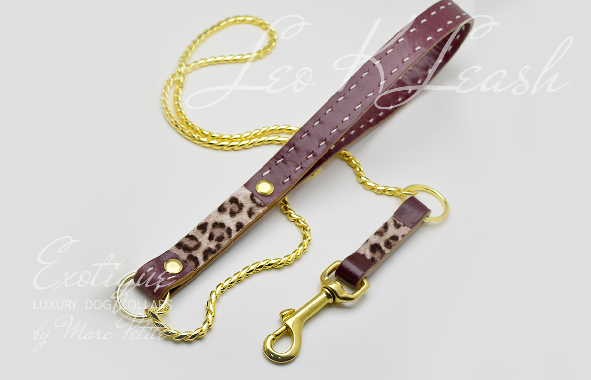 Leopard Dog Leash