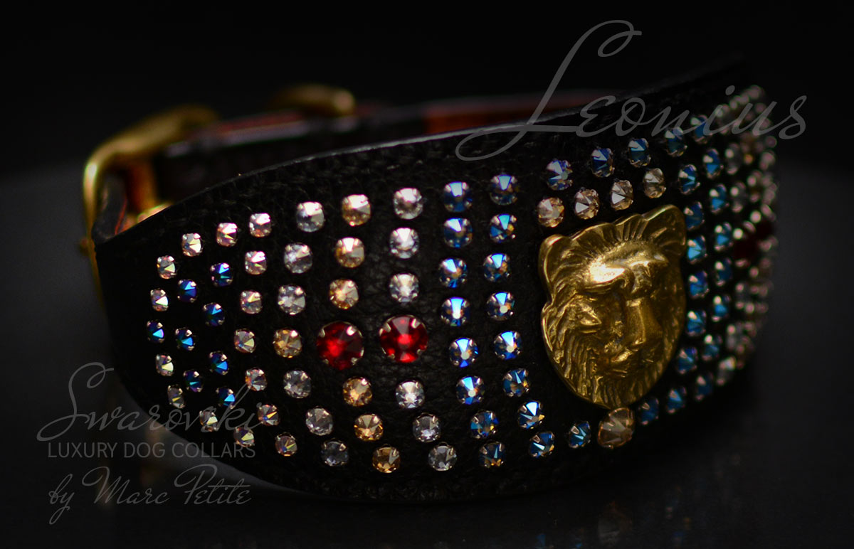 Dog Collar With Swarovski 