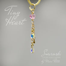 Load image into Gallery viewer, Swarovski Dog Collar Charm with heart