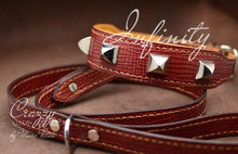Load image into Gallery viewer, Elegant Luxury Dog Collar and matching leash