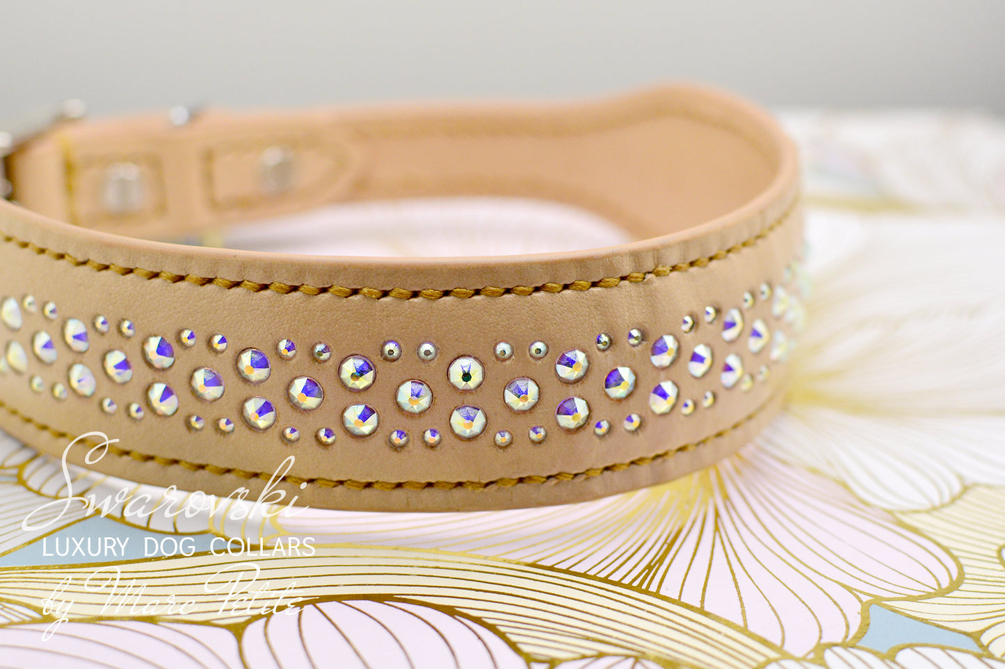 swarovski dog collar