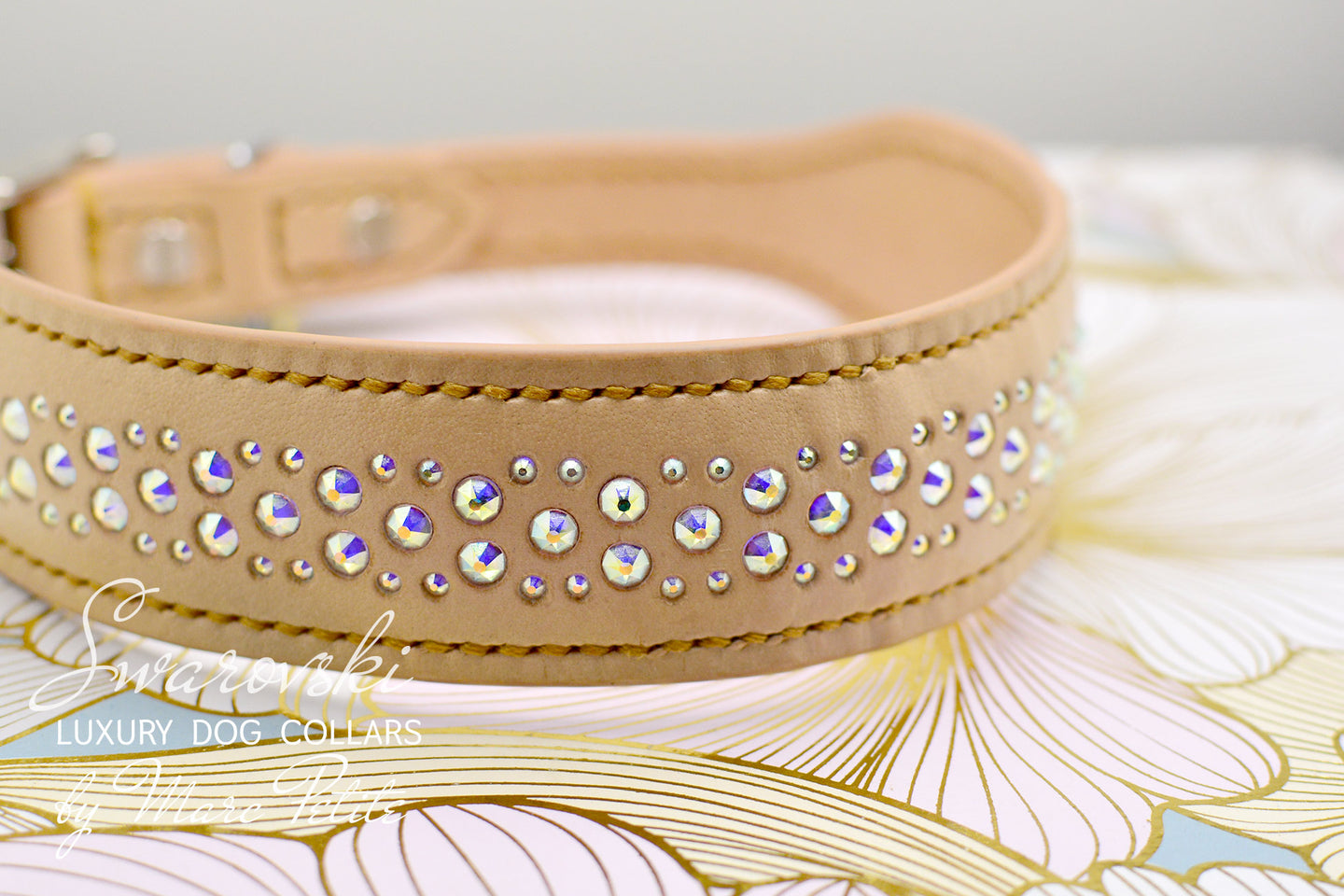 swarovski dog collar